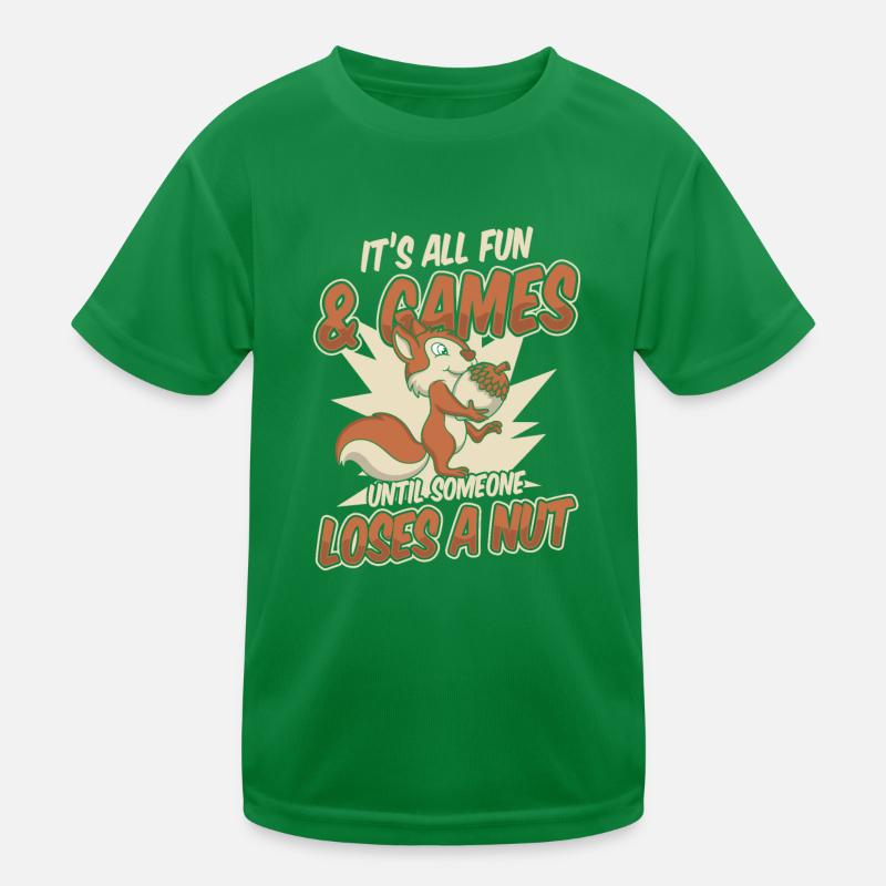 Jusqu’à ce que quelqu’un perde un écureuil gris noix T-shirt sport Enfant