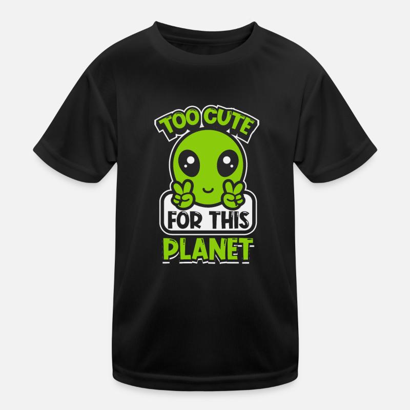 Trop mignon pour cette conspiration de la planète T-shirt sport Enfant