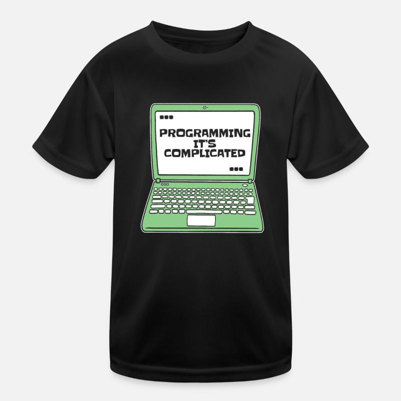Programmer c’est compliqué Developer Coder T-shirt sport Enfant