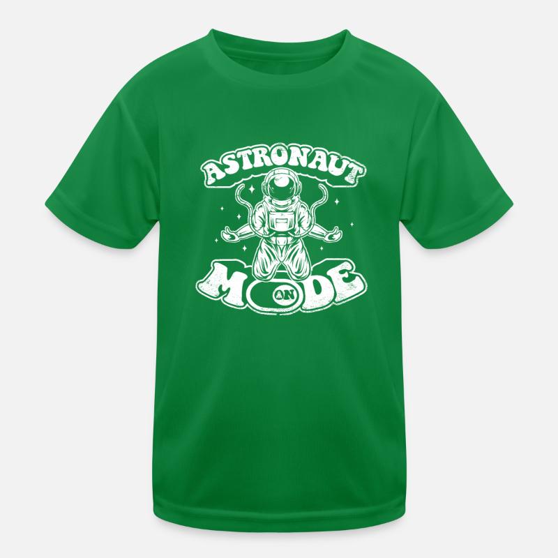 Mode astronaute sur le vaisseau spatial cosmonaute Taikonaut T-shirt sport Enfant
