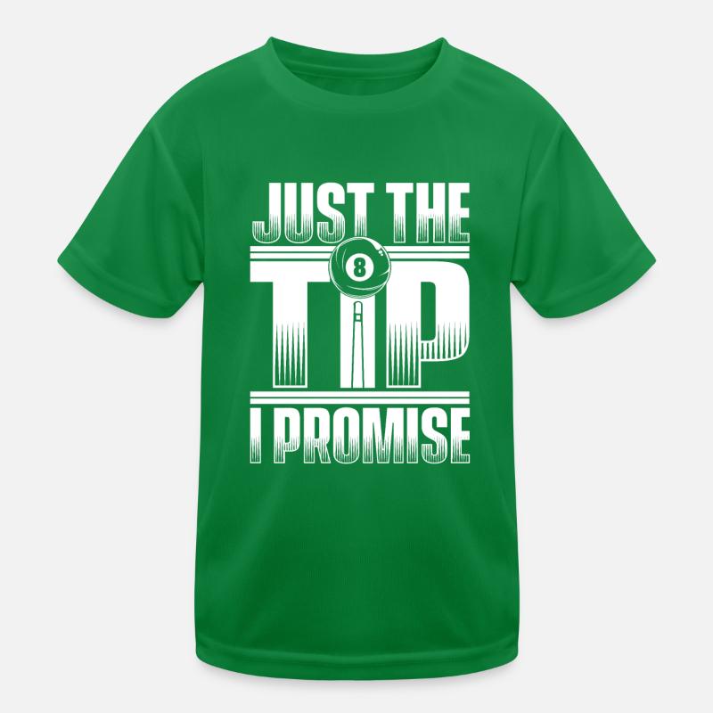 Juste le conseil que je promets Billard Snooker Billard T-shirt sport Enfant