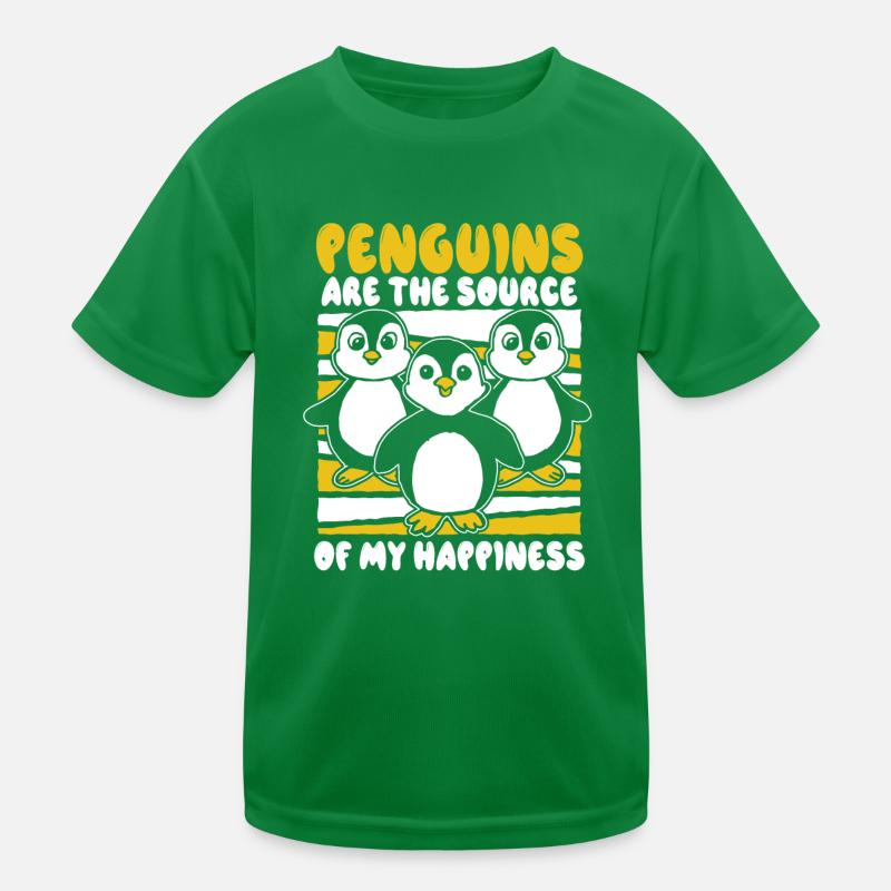 Les pingouins sont la source de mon bonheur Seabird T-shirt sport Enfant