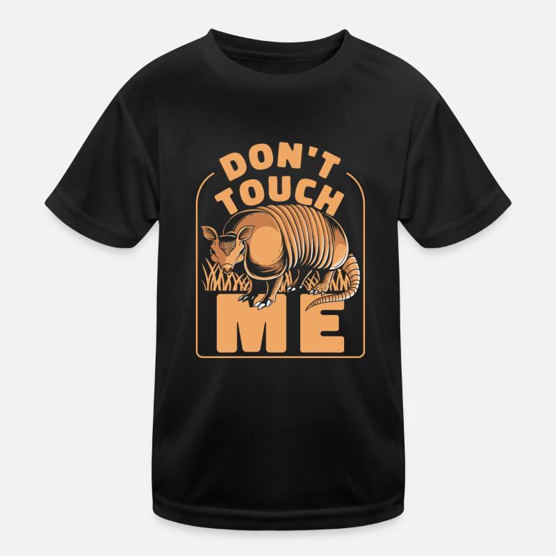Ne me touche pas Fée rose Chlamyphoridae T-shirt sport Enfant