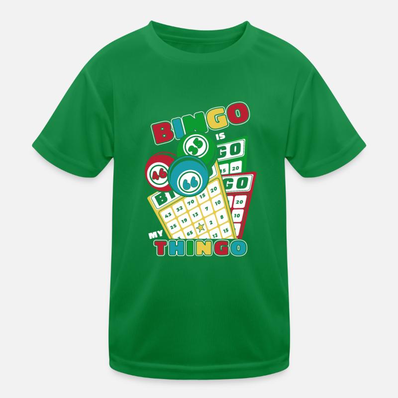 Bingo Is My Thingo Caller Daubers Professional T-shirt sport Enfant