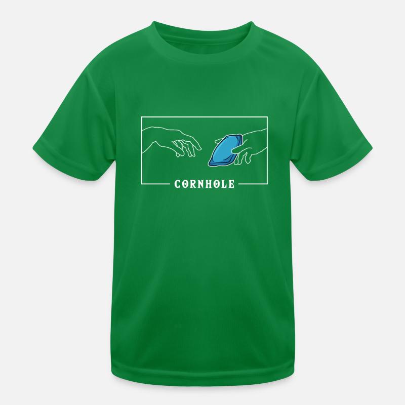 Michel-Ange Création du jeu Adam Cornhole T-shirt sport Enfant