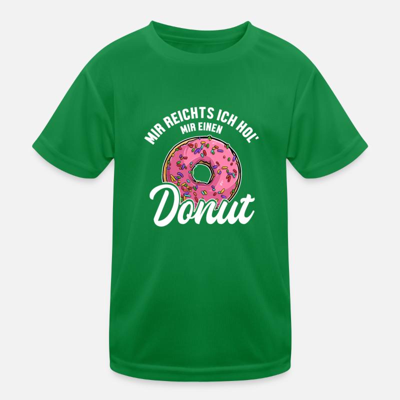 Mir reichts ich hol Donuts Doughnut Glazed Maker T-shirt sport Enfant