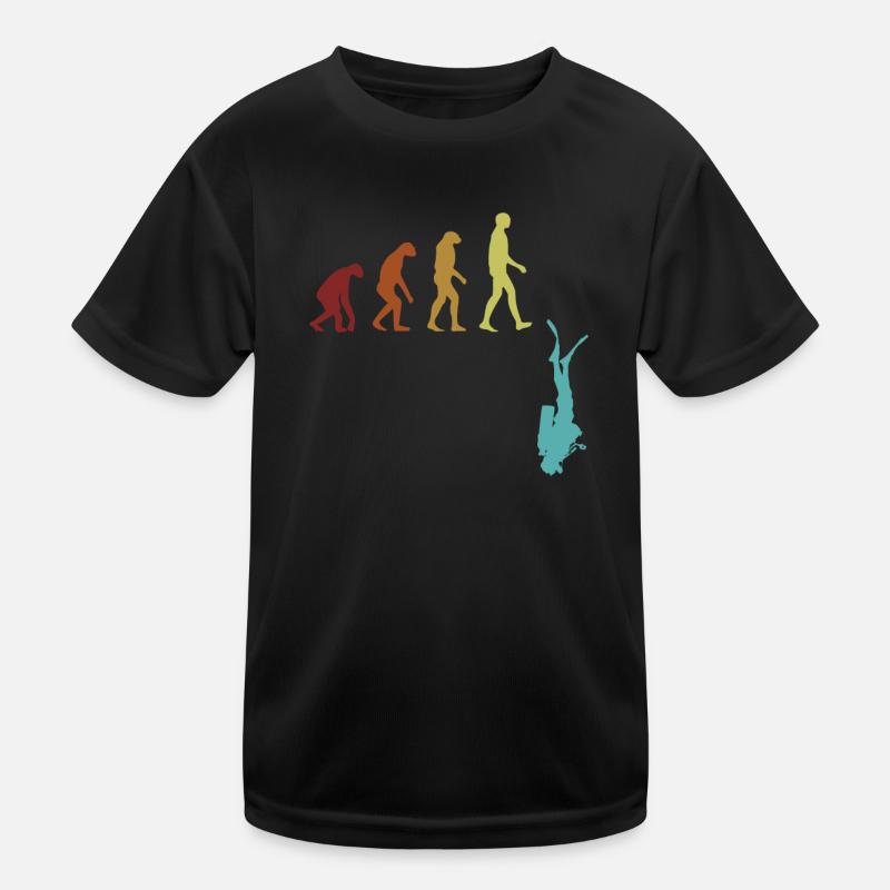 Scuba Diving Evolution Diving Mask Kids Functional T-Shirt