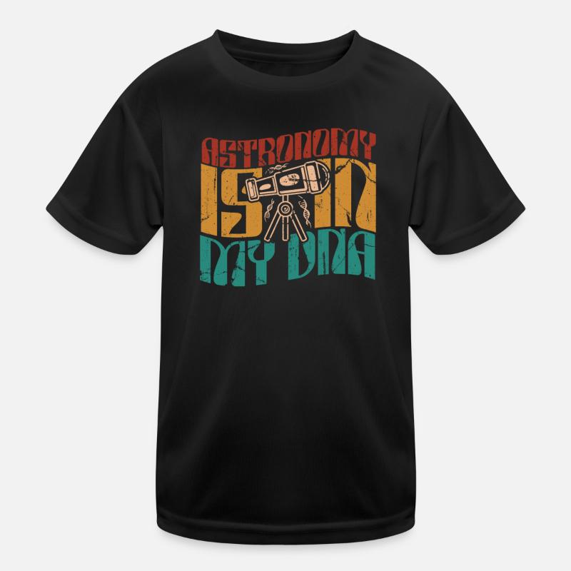 L’astronomie est dans mon ADN Cosmologiste du ciel étoilé T-shirt sport Enfant
