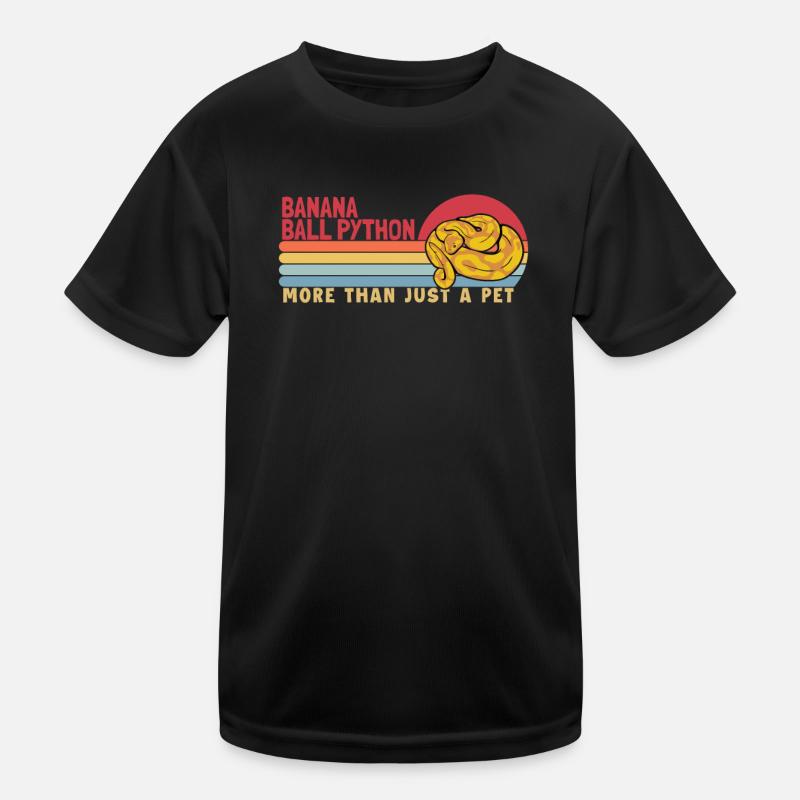 Banana Ball Python more than a Pet Python Banana Kids Functional T-Shirt