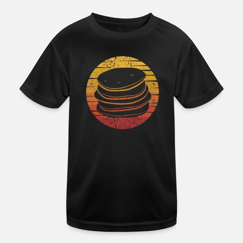 Recettes rétro Flapjack Griddlecake Lover Pancake T-shirt sport Enfant