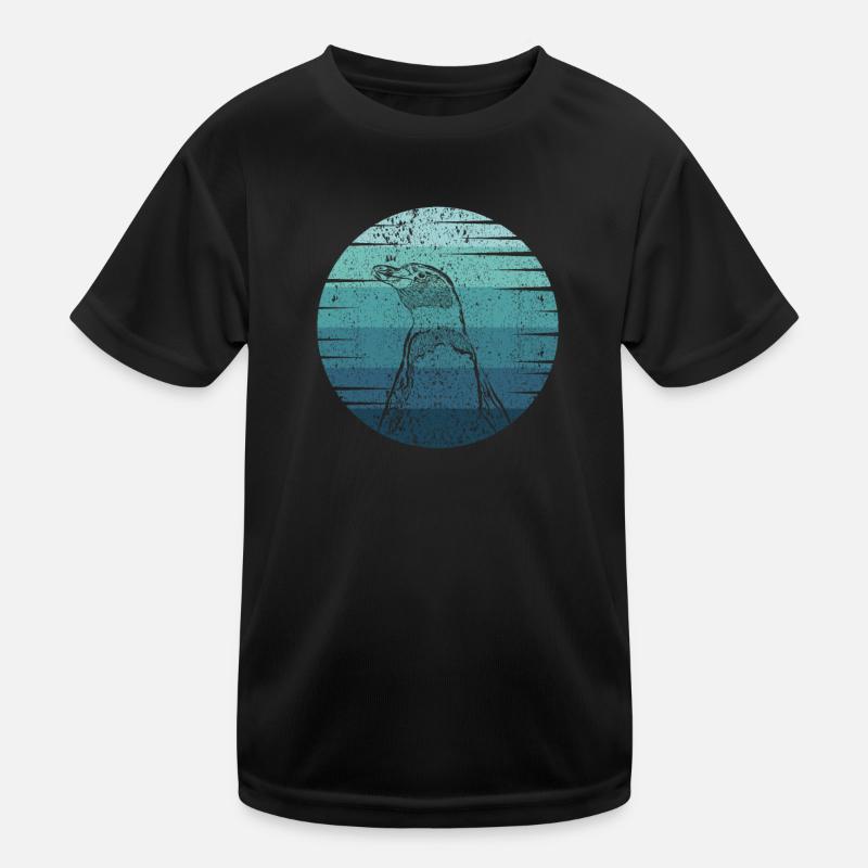 Königspinguin Kaiserpinguin Seevogel Pinguin Kinder Funktions-T-Shirt