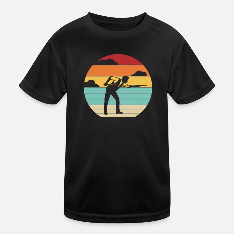 Table de billard rétro Billard Snooker T-shirt sport Enfant