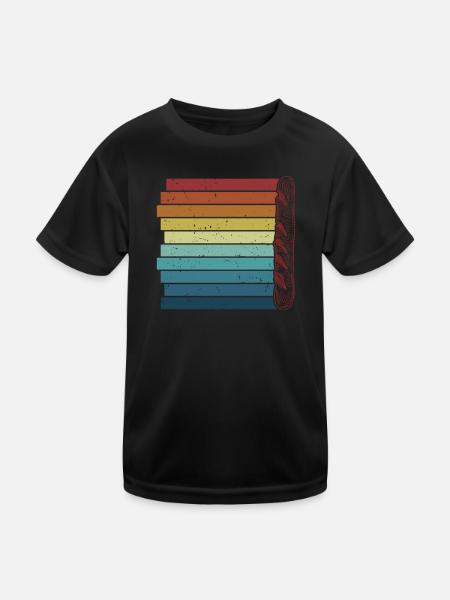 Retro Bread Maker Bread Dough Bread Queen Lover - Kids Functional T-Shirt - black - Front
