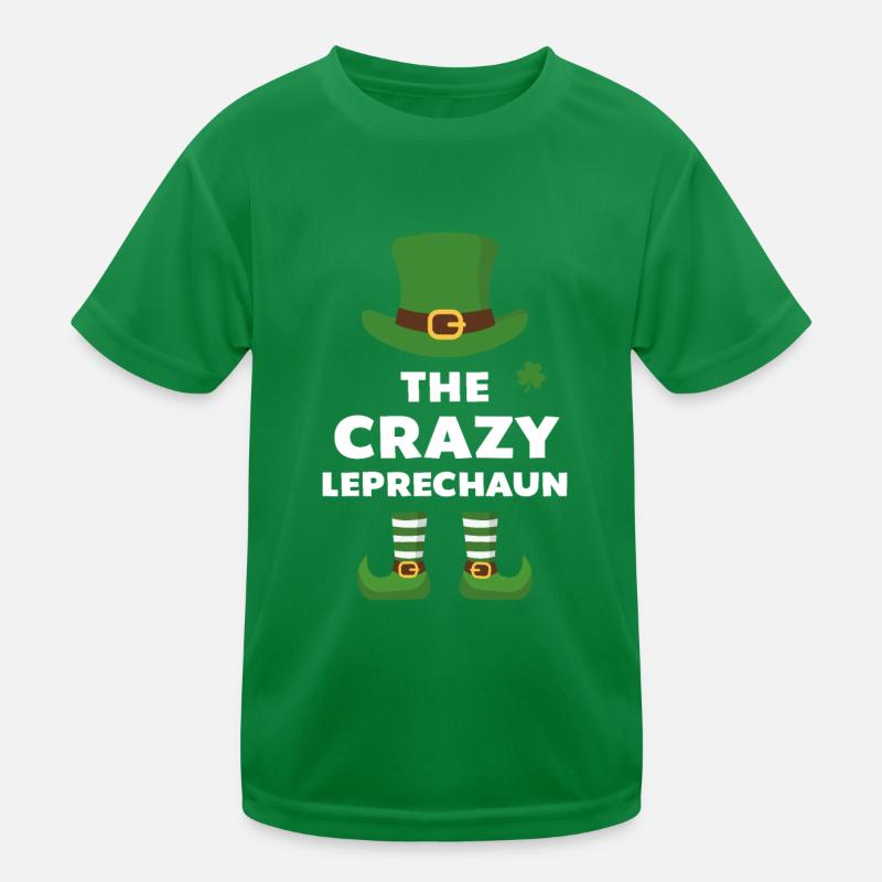Le Crazy Leprechaun T-shirt sport Enfant