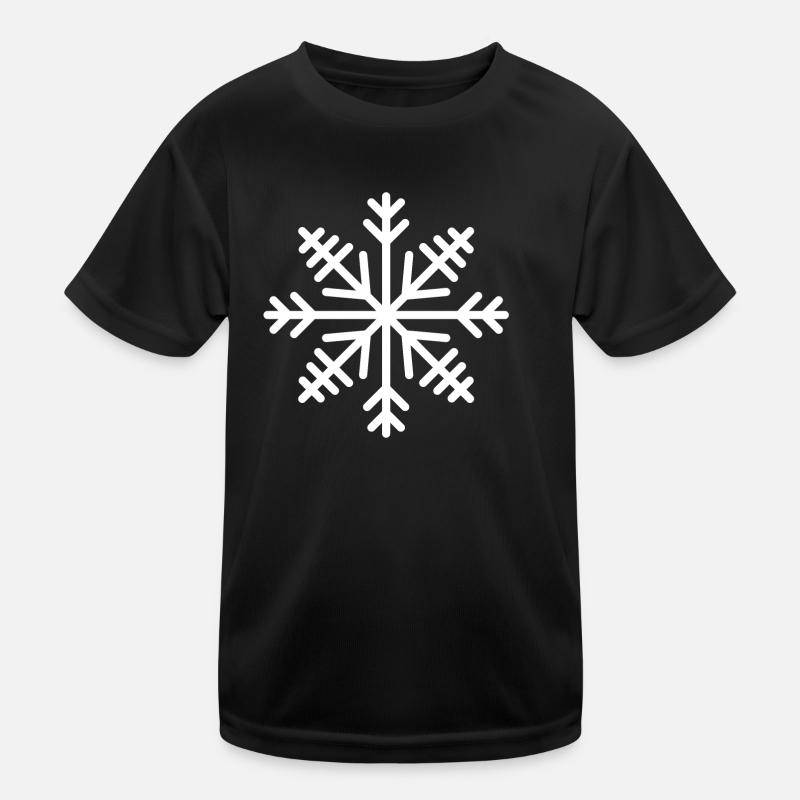 Flocon de neige T-shirt sport Enfant