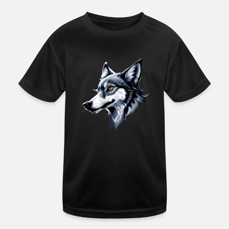 Grey Wolf Kids Functional T-Shirt