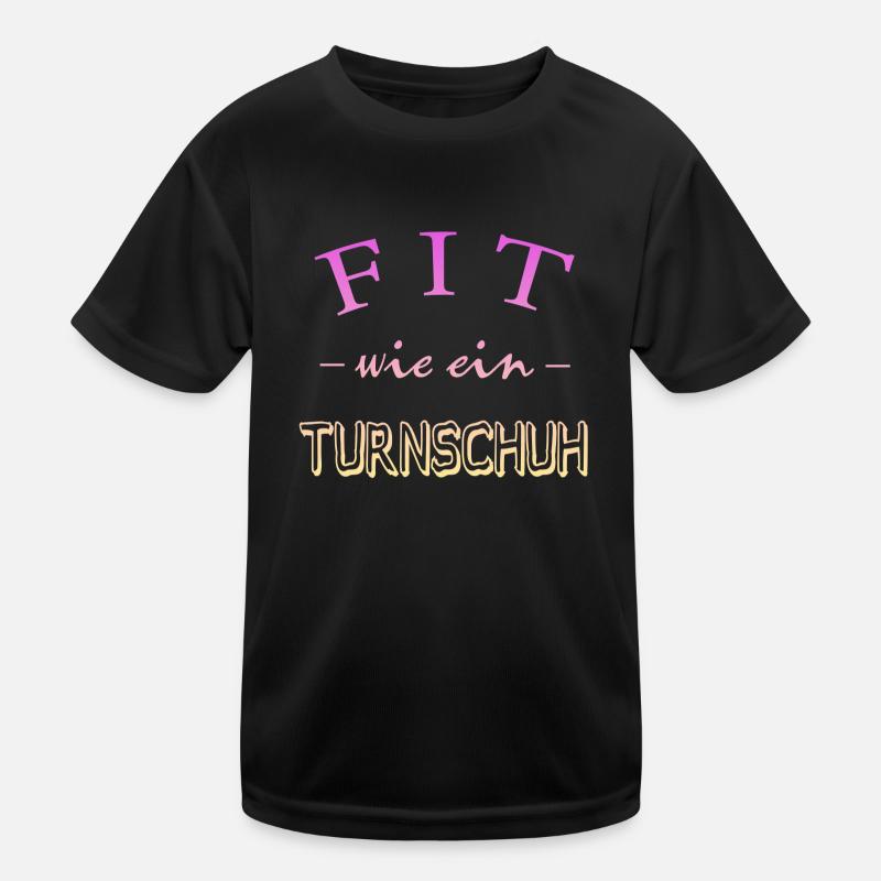 Fit wie ein Turnschuh Kinder Funktions-T-Shirt
