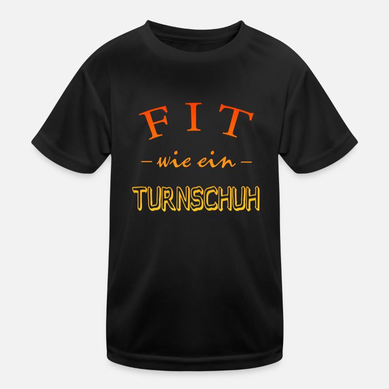 Fit wie ein Turnschuh Kinder Funktions-T-Shirt