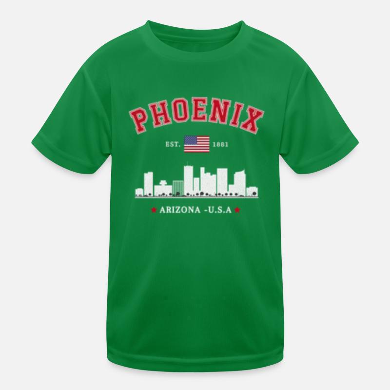 Phoenix Arozonta Est 1881 Kids Functional T-Shirt