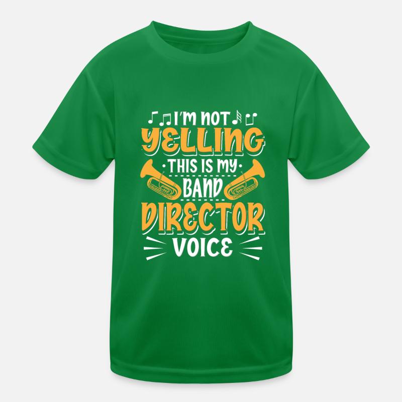 Marching Band Direktor Kinder Funktions-T-Shirt