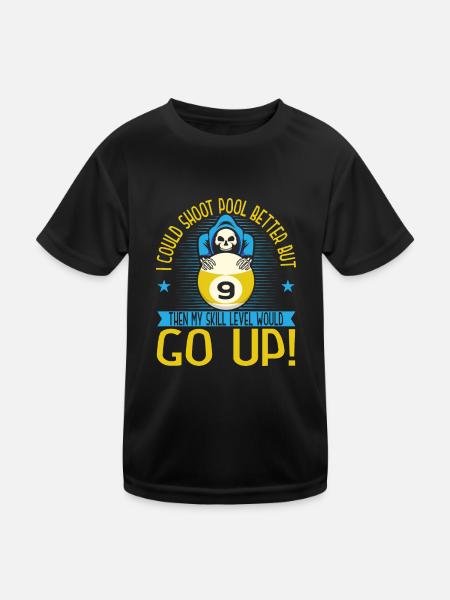 Billard Cue Sports - T-shirt sport Enfant - noir - Devant