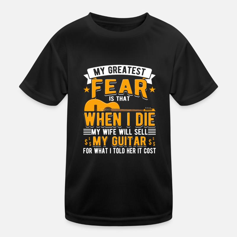 Gitarre Gitarrist Gitarrist Gitarrist Kinder Funktions-T-Shirt