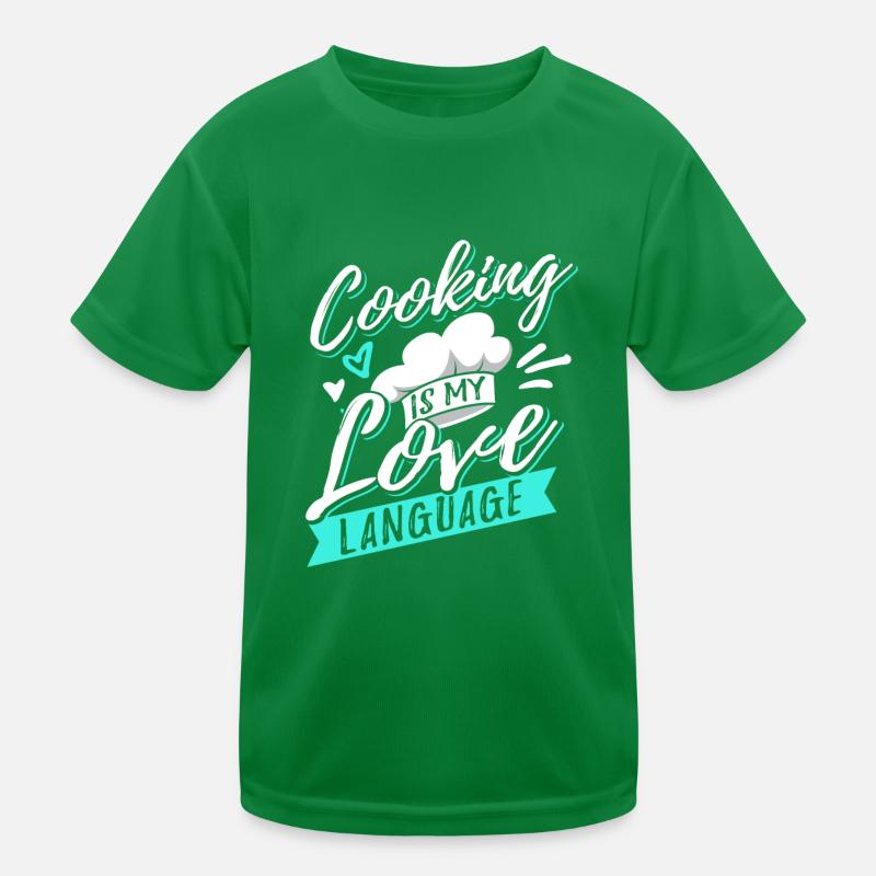 Cooking Chef Cook Funny Chef Kids Functional T-Shirt