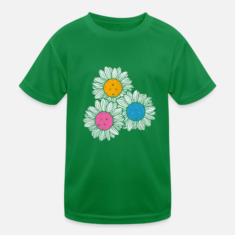 Pickleball Fleur Cadeau T-shirt sport Enfant
