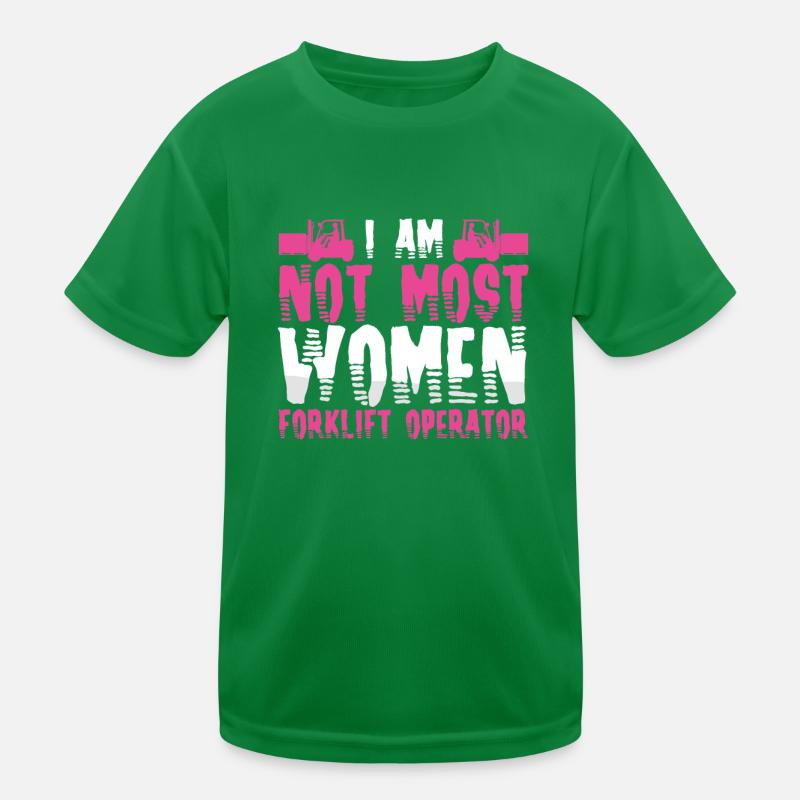 Chariot élévateur T-shirt sport Enfant