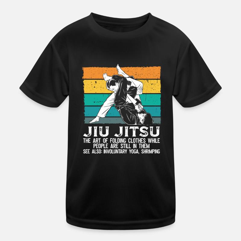 Grappling Brésilien JiuJitsu BJJ Cadeaux T-shirt sport Enfant