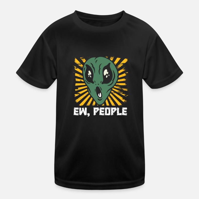 Alien Science-Fiction Kinder Funktions-T-Shirt