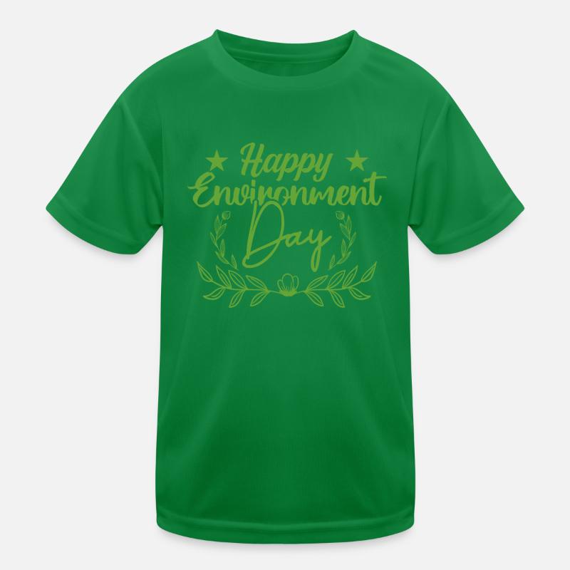 World Environment Day Kids Functional T-Shirt