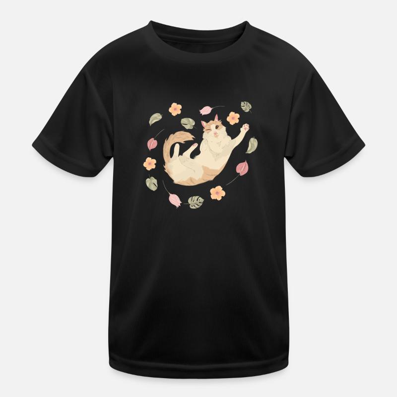 Cat Kids Functional T-Shirt
