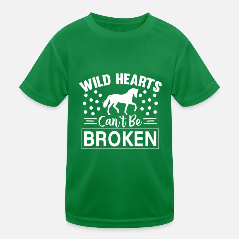 Wild hearts can't be broken Kinder Funktions-T-Shirt