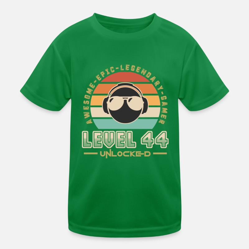 Stufe 44 Kinder Funktions-T-Shirt