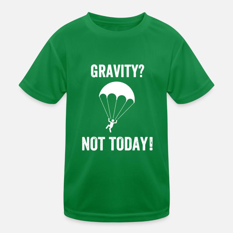 Gravity? Not Today! Kids Functional T-Shirt