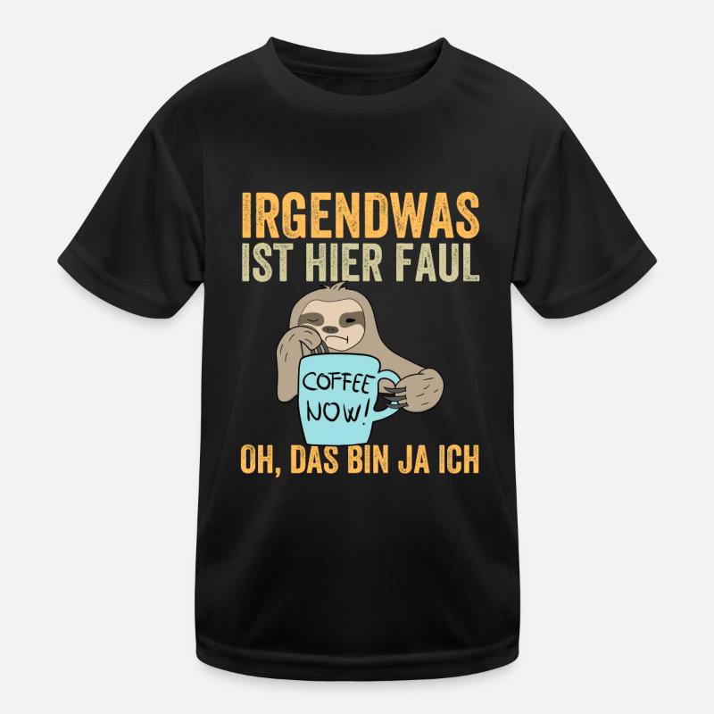 Il y a quelque chose de louche ici, oh, c’est moi T-shirt sport Enfant