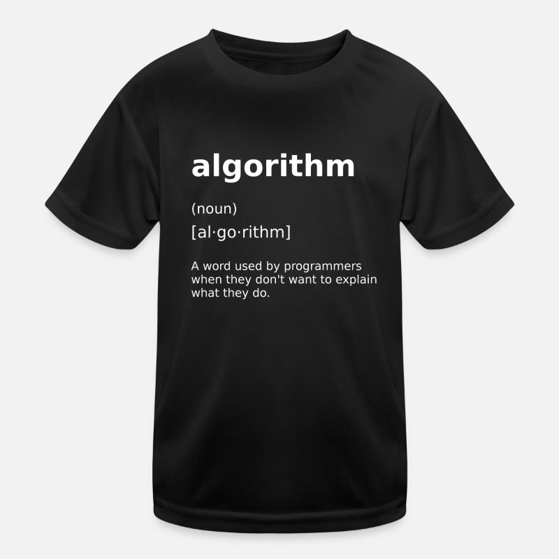 Programming Computer Science Computer Algorithm Kids Functional T-Shirt