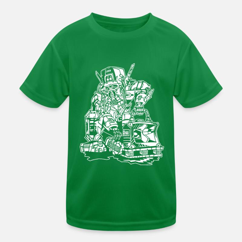 one man teknival Kinder Funktions-T-Shirt