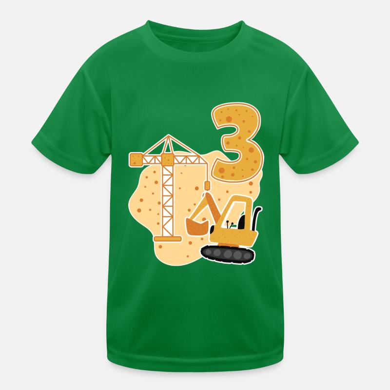 3rd birthday gift Kids Functional T-Shirt