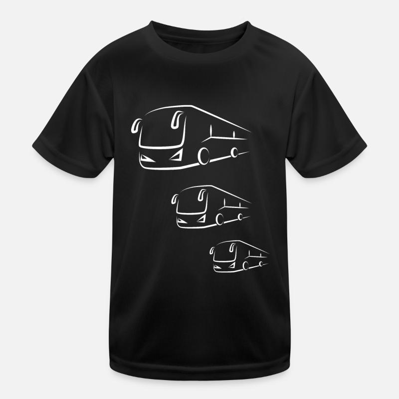 Bus Bus Bus School Bus Bus Kids Functional T-Shirt