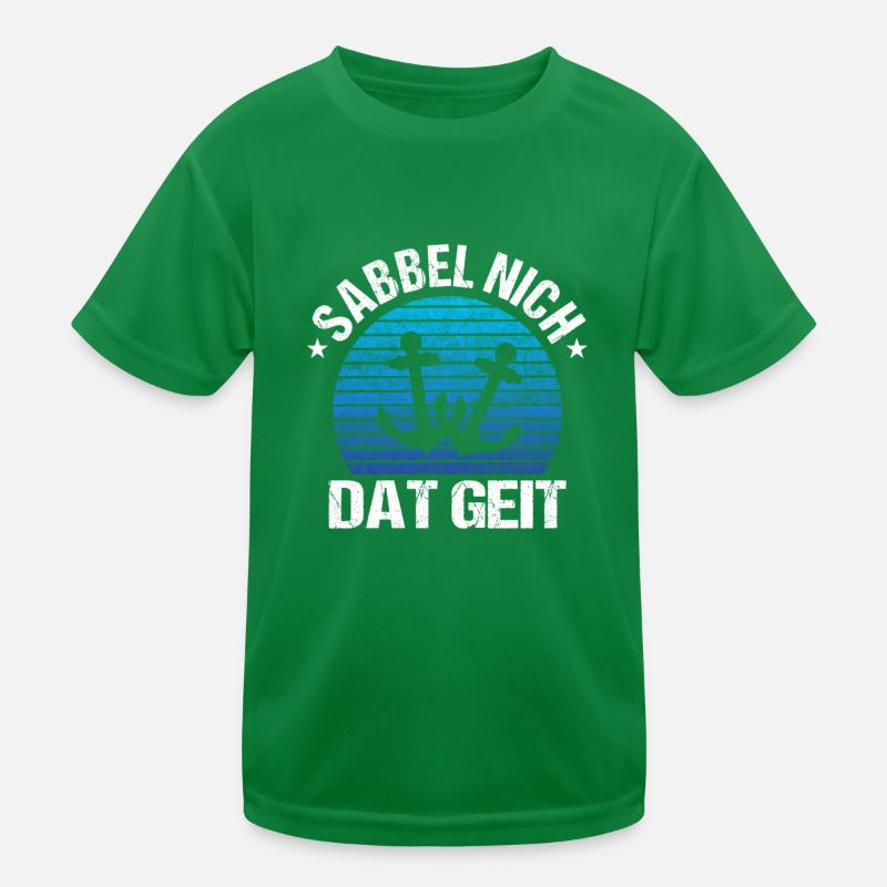 Sabbel nich dat geit Kinder Funktions-T-Shirt