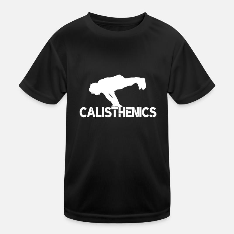 Calisthenics Planche T-shirt sport Enfant