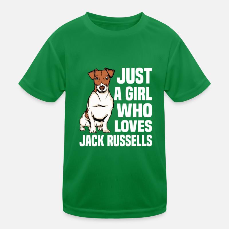 Jack Russell Terrier Kinder Funktions-T-Shirt