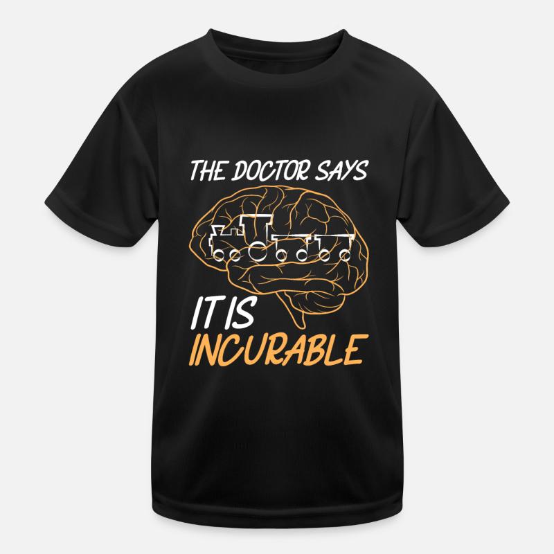 Train Railway Railway Trains Train drivers Kids Functional T-Shirt