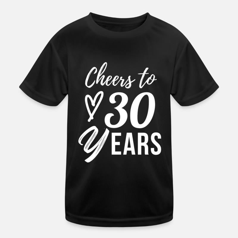 30th birthday Kids Functional T-Shirt