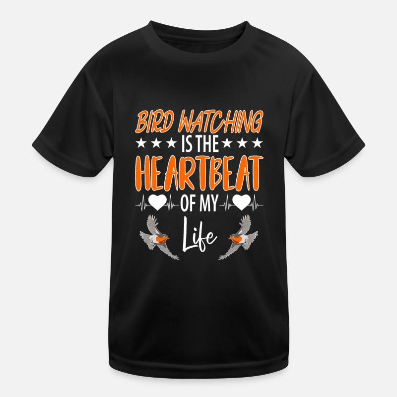 Observation des oiseaux Oiseaux Observation des oiseaux Oiseaux T-shirt sport Enfant