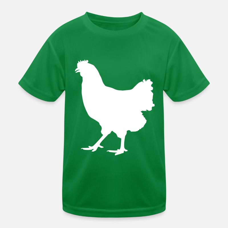 chicken Kinder Funktions-T-Shirt