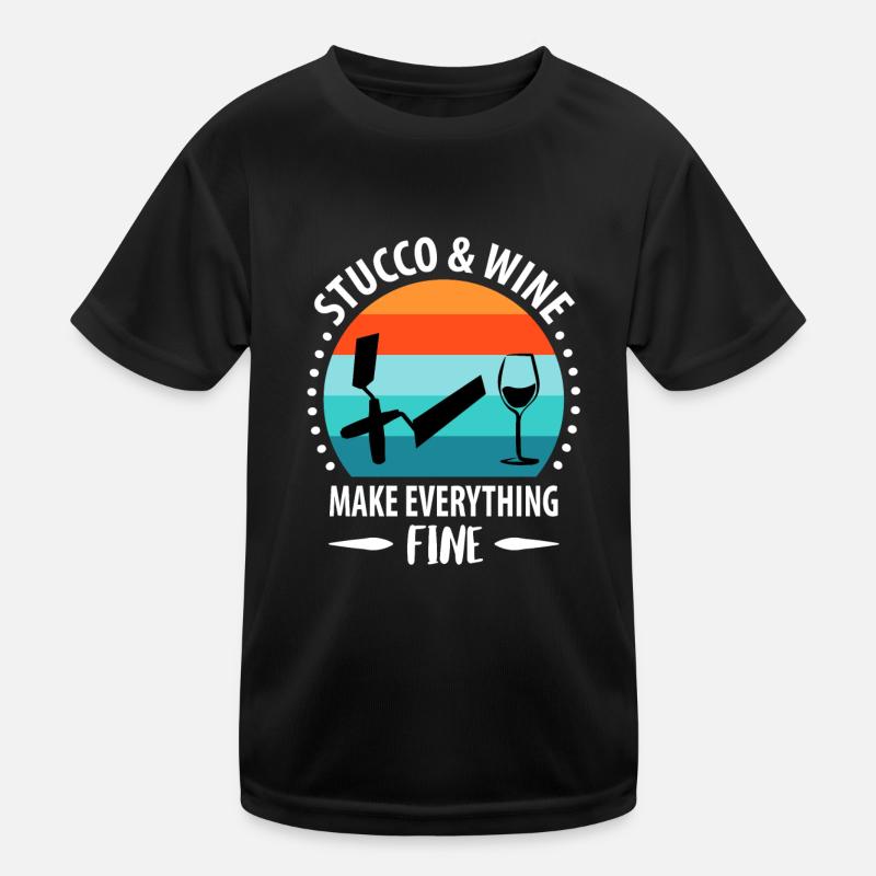 Plasterer Plasterer Plasterer Plasterer Gift Kids Functional T-Shirt
