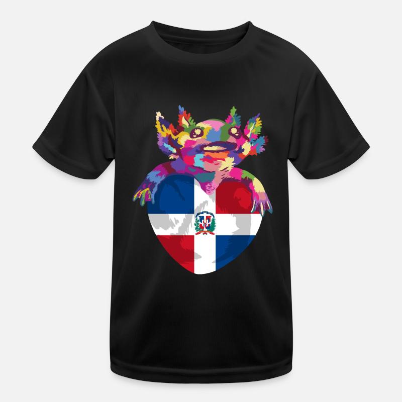 République dominicaine Drapeau Dom Rep Flag Trip T-shirt sport Enfant
